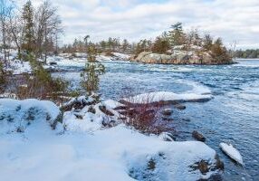 Nieve en enero